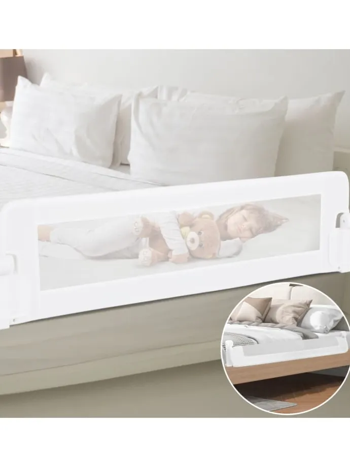 Bettgitter 150cm in Weiß