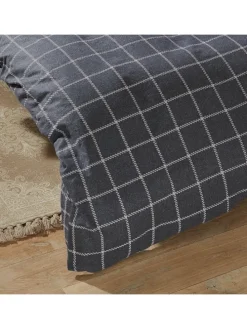 Bettwäsche Oslo Graphit in anthrazit