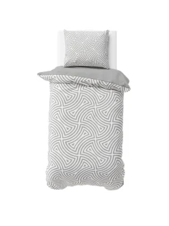 Bettwäsche-Set Biber/Flanell Premium 