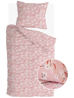 Bettwäsche-Set "Floral Fusion" in Rosa