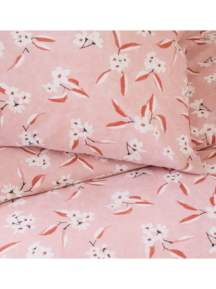 Bettwäsche-Set "Floral Fusion" in Rosa