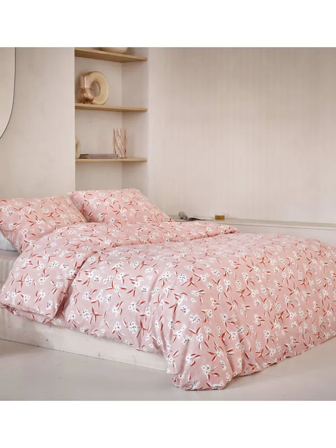 Bettwäsche-Set "Floral Fusion" in Rosa