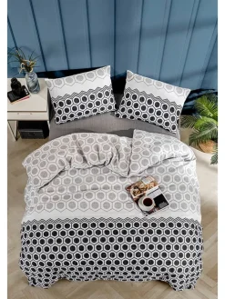 Bettwäsche-Set in Weiß