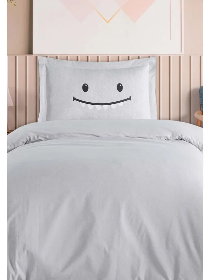 Bettwäsche-Set "Lububu" in Hellgrau