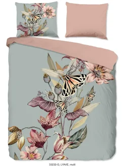 Bettwäsche-Set "Lyave" in Mint/ Rosa