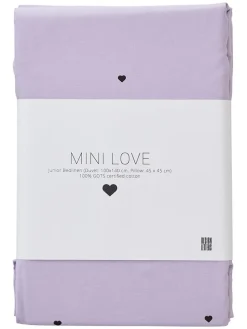 Bettwäsche-Set "Mini Favourite" in Lila - (L)140 x (B)100 cm