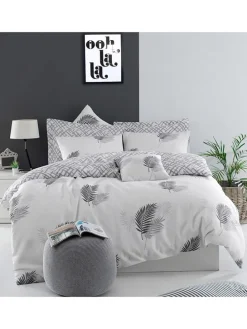Bettwäsche-Set "Palma" in Grau