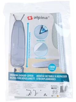 Bügelbrettbezug in Grau - (L)118 x (B)35,5 cm