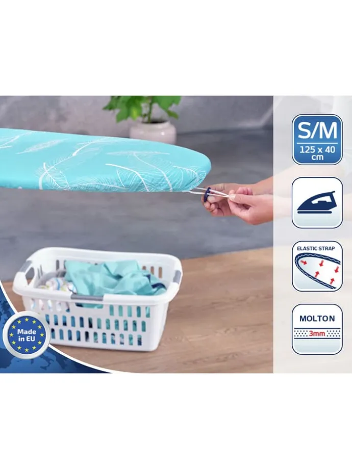 Bügeltischbezug "Thermo Reflect S/M" in Türkis