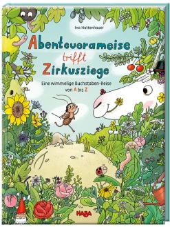Bilderbuch "Abenteuerameise trifft Zirkusziege" - ab 3 Jahren