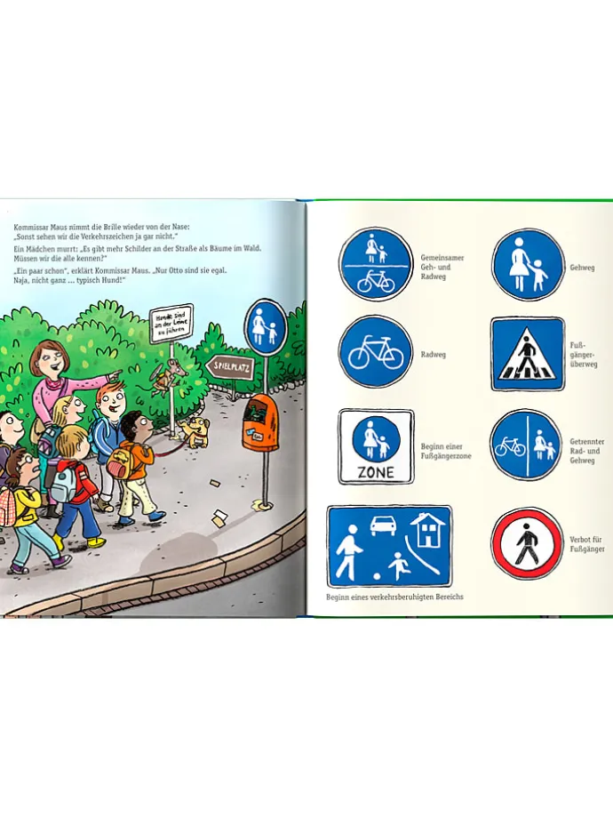 Bilderbuch "Kommissar Maus löst jeden Fall" - ab 3 Jahren