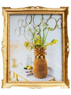 Bilderrahmen "Antique" in Gold - (B)25 x (H)30 cm