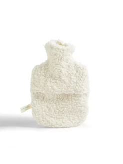 Bio-Wärmflasche, mit rotem Herz, Made in Germany, 1,8 L Größe ca. 37 cm