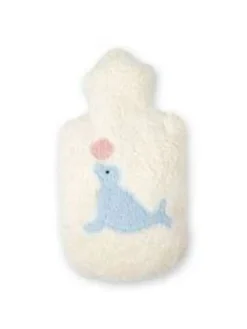 Bio-Wärmflasche, Seehund, Made in Germany, 0,8 L Größe ca. 32 cm