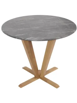 Bistrotisch M56 Massiv-Holz HPL Laminat Melamin