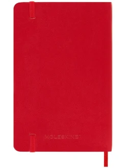 Blanko Notizbuch in Rot - (B)9 x (H)14 cm