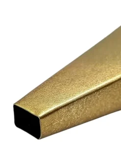 Blasebalg in Braun/ Gold - (B)17,5 x (H)40 cm