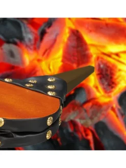 Blasebalg in Braun/ Schwarz