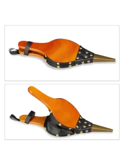 Blasebalg in Braun/ Schwarz