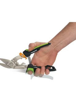 Blechschere "PowerGea" in Schwarz/ Grün