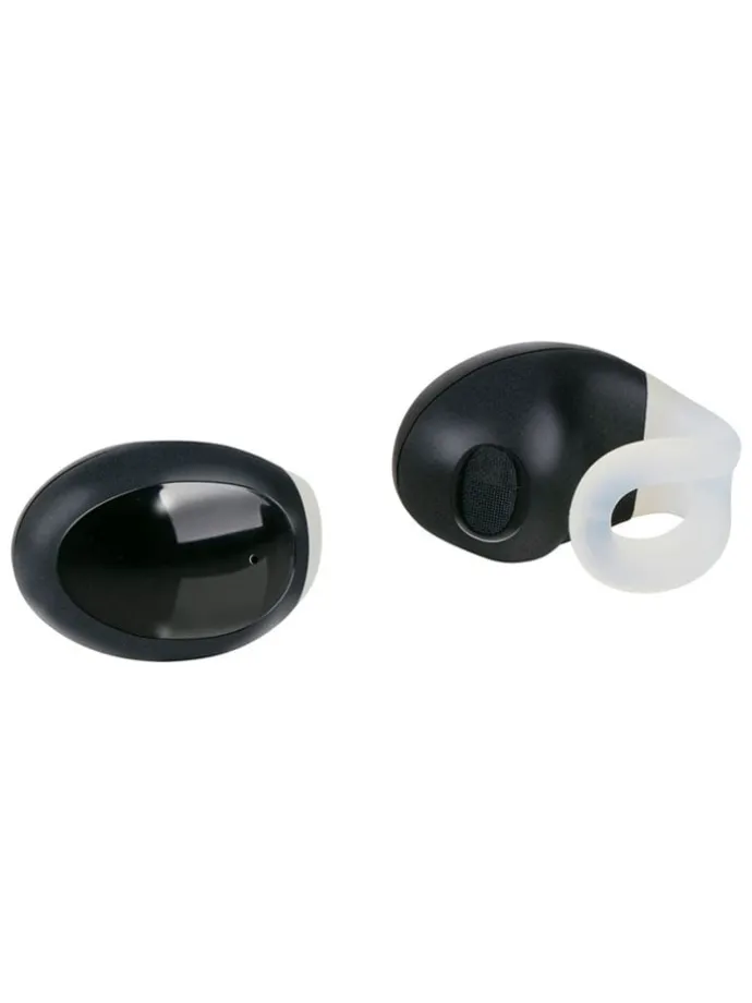 Bluetooth-Clip-on-Kopfhörer in Schwarz