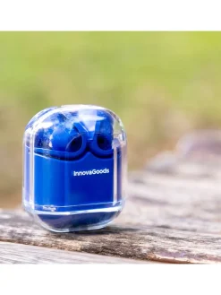 Bluetooth-In-Ear-Kopfhörer in Blau