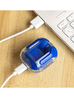 Bluetooth-In-Ear-Kopfhörer in Blau