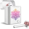 Bluetooth-In-Ear-Kopfhörer in Weiß/ Roségold