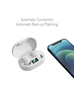 Bluetooth-In-Ear-Kopfhörer in Weiß