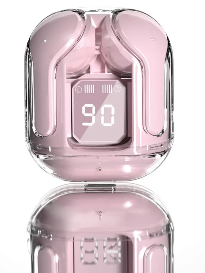 Bluetooth-In-Ear-Kopfhörer in Rosa