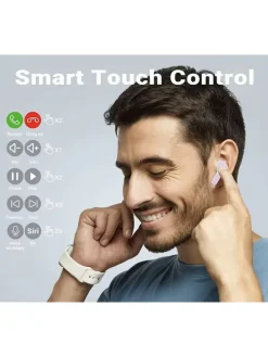 Bluetooth-In-Ear-Kopfhörer in Rosa