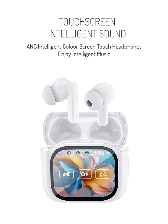 Bluetooth-In-Ear-Kopfhörer in Weiß