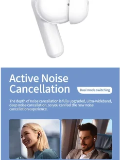 Bluetooth-In-Ear-Kopfhörer in Weiß
