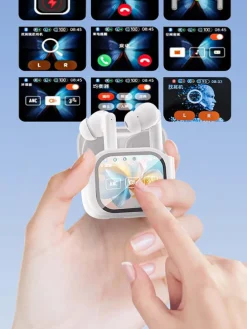 Bluetooth-In-Ear-Kopfhörer in Weiß