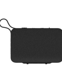 Bluetooth-Lautsprecher in Schwarz - (B)11,5 x (H)5,6 x (T)8 cm