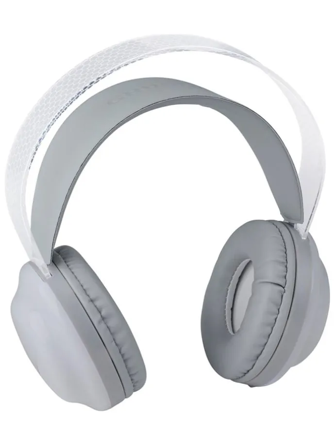 Bluetooth-On-Ear-Kopfhörer in Grau