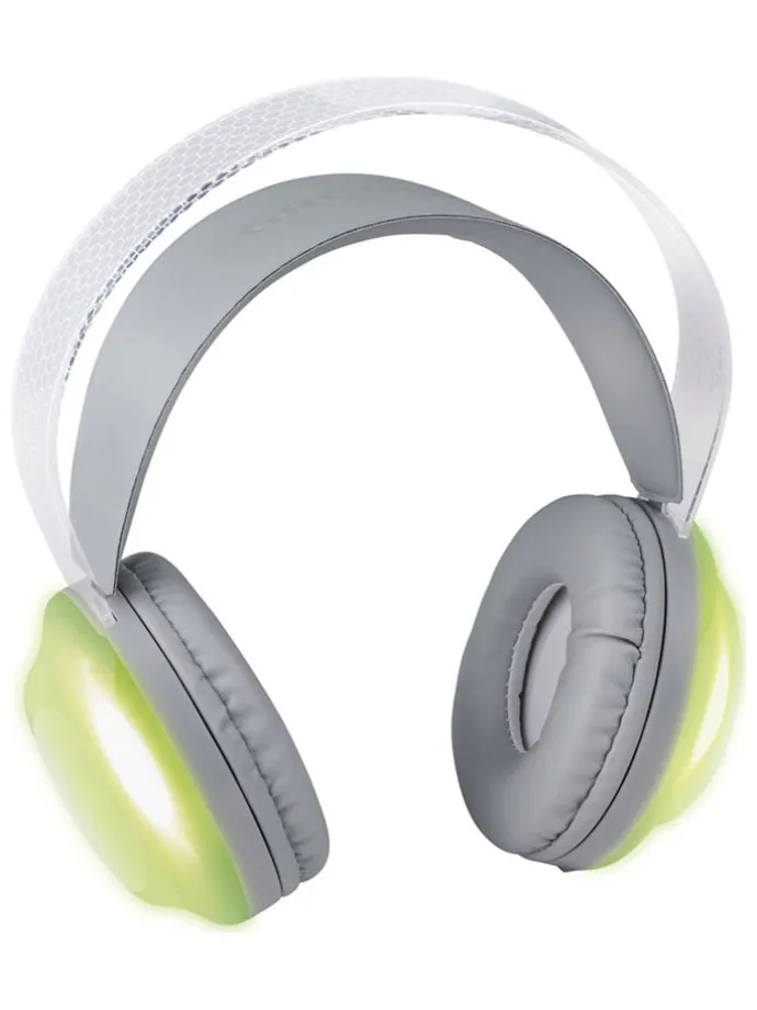 Bluetooth-On-Ear-Kopfhörer in Grau