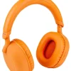 Bluetooth-On-Ear-Kopfhörer in Orange