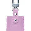 Bluetooth-Schlüsselfinder "Finder 2" in rosa Ledertasche