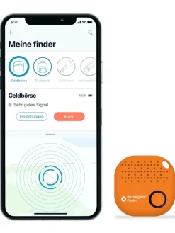 Bluetooth-Schlüsselfinder "Finder 2" in orange