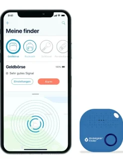 Bluetooth-Schlüsselfinder "Finder 2" in hellblau