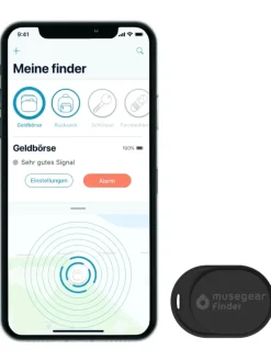 Bluetooth-Schlüsselfinder "Finder mini" in schwarz