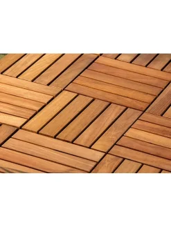 Bodenplatte in Natur - (L)30 x (B)30 cm