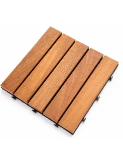 Bodenplatte in Natur - (L)30 x (B)30 cm