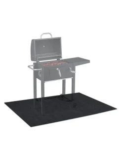 Bodenschutzmatte in Anthrazit - (B)150 x (T)100