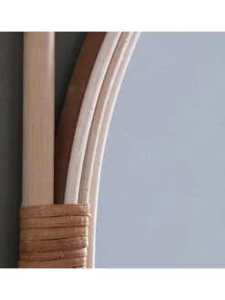 Boho-Spiegel in beige