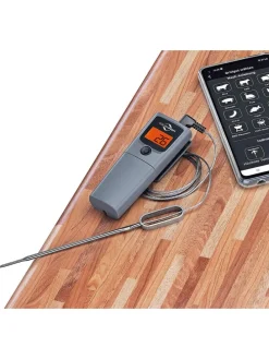 Braten- und Grillthermometer "Smart" in Grau