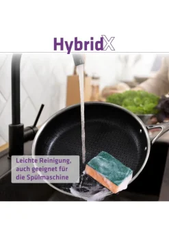 Bratpfanne - HybridX in poliert
