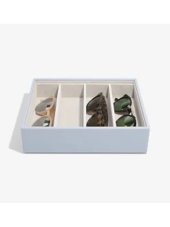 Brillenschachtel in Lila - (B)25 x (H)17 x (T)6 cm