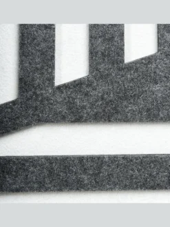 Büro-Raumteiler FUTURA in Grau - (W) 180 x (H) 180 x (L) 2 cm